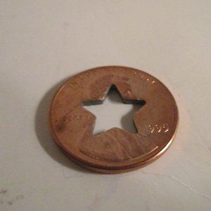 VINTAGE Lucky star penny 1995 Rumor had it this you should carry with you... #1